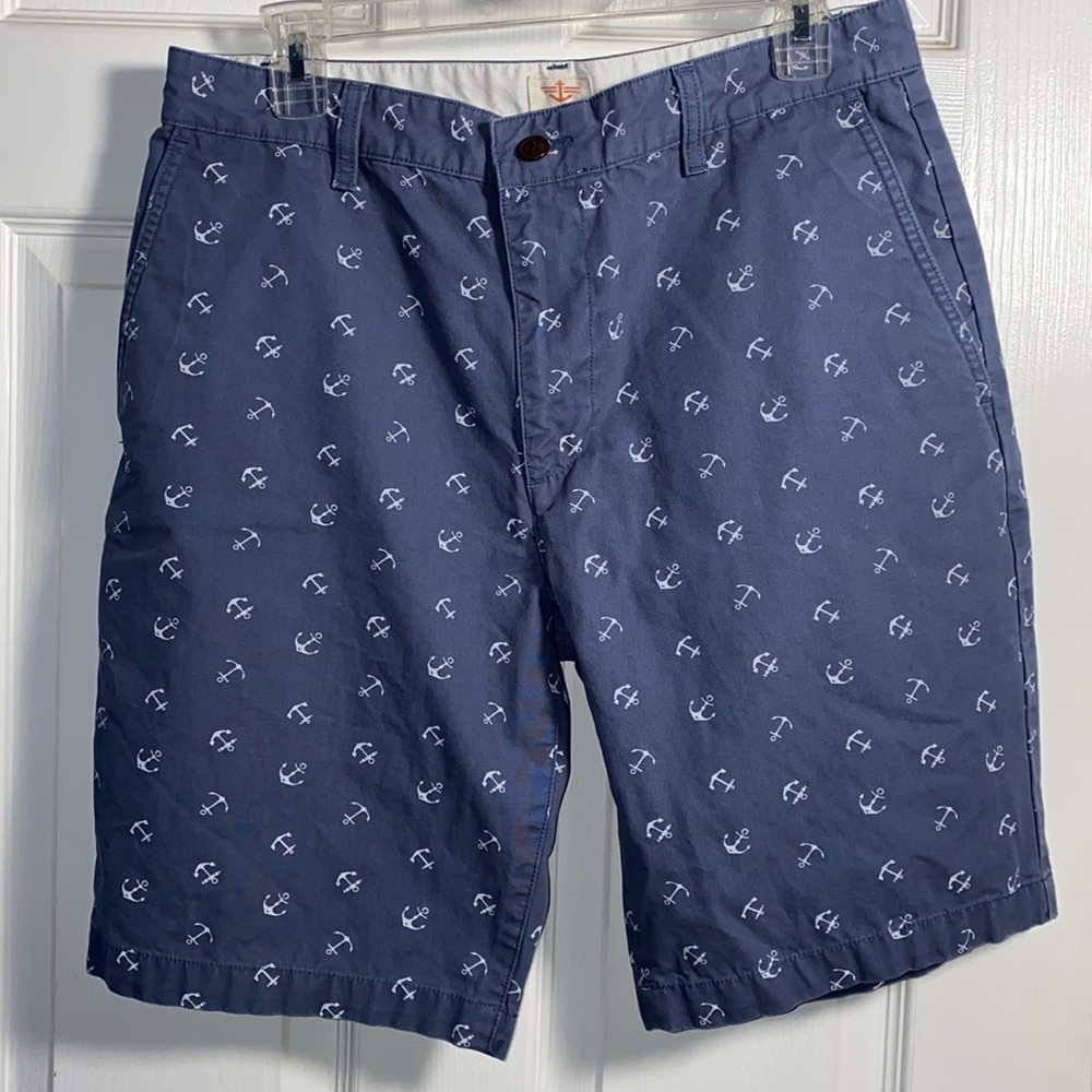 Dockers Men’s Nautical Anchor Print Shorts Size 32
